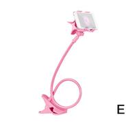 (Lemon) Universal Lazy Mobile Phone Gooseneck Stand Holder Flexible Bed Desk Table Clip