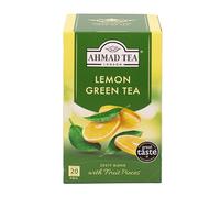 Ahmad Tea – Tè verde Lemon Vitality con pezzi di frutta – 20 bustine