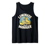 Lemonade Business Manager Funny Dino Design per bambini Canotta