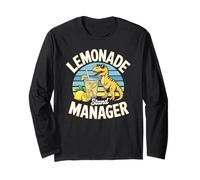 Lemonade Business Manager Funny Dino Design per bambini Maglia a Manica