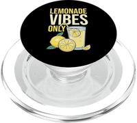 Lemonade Vibes Only Summer Citrus Lemon Slice Cool PopSockets PopGrip per MagSafe