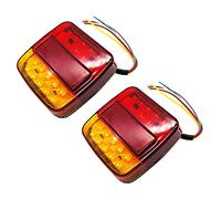 Lemonbest Fanalino posteriore a LED per caravan, camion, rimorchio, furgone, 12V 26 (Pack of 2X)