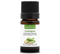 LEMONGRASS BIO - 5mL - Olio Essenziale di Qualità Premium - 100% Puro, Naturale, Garantito ChromaCert® - Chemiotipizzato & Integrale