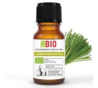 Lemongrass Bio Olio essenziale 100% Puro 10 ml - Uso interno Terapeutico Alimentare Diffusori Aromaterapia Cosmetica Cucina - Laborbio