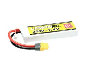 LemonRC 15719 Batteria ricaricabile LiPo 7.4 V 2200 mAh Numero di celle: 2 35 C