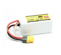 LemonRC - Batteria per modellismo (LiPo), 1300 mAh, numero celle: 4 35 C, custodia morbida XT60