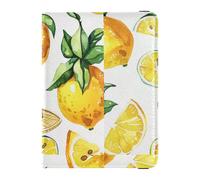 Lemons Cowboy Cappelli Summer Fresh Leather Porta passaporto Custodia protettiva impermeabile