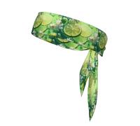 Lemons in the Water - Fascia per capelli sportiva, unisex, adatta per viaggi all'aperto e vari sport.