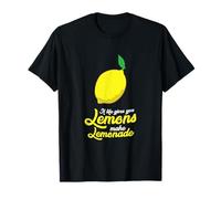 Lemons Motivation If Life Gives You Limons Make Lemonade Maglietta