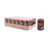 Lemonsoda Chinotto | Bevanda Gassata al Chinotto, 24 Lattine da 33 cl
