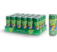 Lemonsoda | Twist Lime, Bevanda Gassata Al Gusto Gazzosa, 24 Lattine Da 33 Cl, S