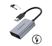 Lemorele 4K@60Hz HDMI to USB C Adapter for AR Glasses, HDMI to Type C Adapter with 1M USB C Charging Cable for Nreal Air, Rokid Air, RayNeo AR, GRAWOOW, Base Switch, Steam Deck