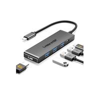 Lemorele Hub USB C 5-in-1, Alluminio Docking Station USB C con 1*HDMI 4K@30HZ, 1*USB-A 3.0, 2*USB-A 2.0, 1*PD 100W, USB Adattatore per Macbook Air/Pro, iPad Pro, Windows, Switch, Android, iOS