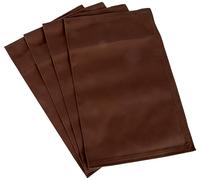 Lemos Home - Set di tovagliette da tavola, 4 pezzi, circa 46 x 36 cm in cotone (marrone scuro)