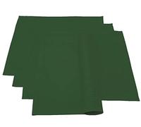 Lemos Home Tovagliette di alta qualità, 4 pezzi, in 100% cotone, collezione concetto, colore e dimensioni a scelta (set da 4 pezzi, 46 x 36 cm, verde oliva)