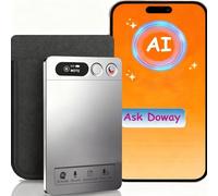 Lemovoz Nota 64GB AI Voice Recorder Dittafono, Controllo App con Chat GPT, AI Trascrivere Riassumere Traduzione, Supporto 112 lingue Registratore audio digitale magnetico per lezioni, riunioni