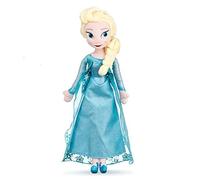 Lempefe Elsa - Giocattolo di peluche per bambini, 40 cm, decorazione a tema compleanno