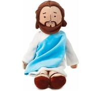 Lempefe Mio amico Gesù in Peluche, Carino e Dolce Peluche Cristo Salvatore Religioso Gesù Peluche Giocattolo per ragazzi e ragazze