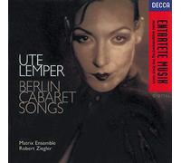 Lemper, Ute - Berlin Cabaret Songs (German)
