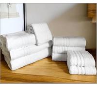 L'Emporio Casa Set Asciugamani da Bagno in Cotone Egiziano 100%, 3 Pezzi, Viso, Ospite e Telo Doccia, per Hotel, B&B, SPA
