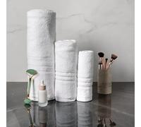 L'Emporio Casa Set Asciugamani da Bagno in Cotone Egiziano 100%, 3 Pezzi, Viso, Ospite e Telo Doccia, per Hotel, B&B, SPA