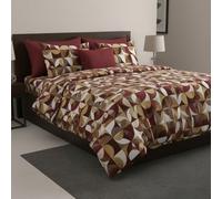 L'Emporio Casa Set Lenzuola Completo Mano Percalle di Cotone 100% Italiano Matrimoniale tessuto con effetto setato (Kuad)