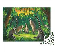 Lemur1000 Piece Jigsaw Puzzle for Adults Educational Games PartyFun And Challenging Home Decors Great Gift Idea70x50cm/1000pcs