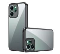 Lemxiee Cover per OPPO Reno 14 F & Reno 14 FS Case con Anti-impronta & Anti-caduta Custodia in silipere flessibile + Acrilico trasparente
