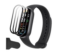 Lemxiee Pellicola Protettiva per Xiaomi Smart Band 9 [3 Pezzi] TPU flessibile Pellicola Protettiva,Piena Copertura PET Film per Xiaomi Smart Band 9