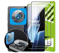 Lemxiee Pellicola Vetro Temperato per OnePlus 13R [2+1 Pezzi] Fotocamera Pellicola Protettiva + HD Pellicola Schermo in vetro temperato per OnePlus 13R