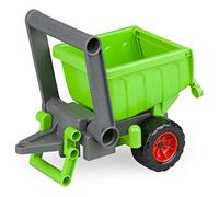 Lena Rimorchio per trattore EcoActives 04214 per bambini 2+ anni Verde