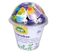 Lena 32001 Cupcakes Craft Set, Blue