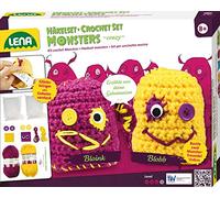 Lena 42523 - Häkelset Pazzo Monsters, per 2 Pezzi