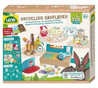 Lena- Eco Upcycling l'uso di Confezioni riciclate per Creare Il Proprio supermercato, Kit Creativo per Bambini dai 6 Anni in su, Negozio, 42837