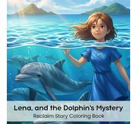Lena, and the Dolphin's Mystery: Reclaim Story Coloring Book (8.5 x 8.5”)