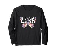 Lena Butterfly - Personalizzato Carino Nome Word Art Maglia a Manica
