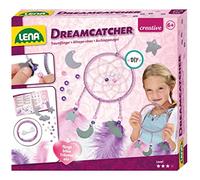 Lena 42699 Dreamcatcher Craft Set, Complete Set for Dream Catcher Craft with Met