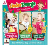 Lena,Felix & die Kita-Kids - 01/3er Box Liederzwerge (Pekip,Musik-Kurs Vol.1 &