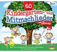 Die 60 schönsten Kindergarten- und Mitmachlieder