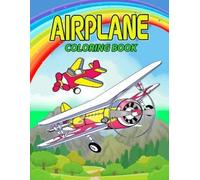 Lena Frei Airplane Coloring Book (Tascabile)