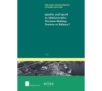 Lena Gipperth Quality and Speed in Administrative Decision-making: T (Tascabile)