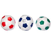 LENA Gli Sport Morbido Palloni da Calcio 3-Pezzo Set per 12+ Mesi Bambini, 10 cm Diametro, Multicolore