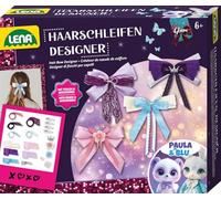 Lena Happy Horse - Set di accessori per capelli per ragazze, con nastri di raso, brillantini, pizzo e perline, set da parrucchiere per bambini a partire dai 6 anni in su