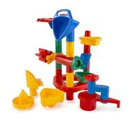 Lena Happy Sand - Set di 24 Pezzi, Giocattolo per Il Bagno e l'acqua per Bambini, in plastica ABS, in Scatola Pieghevole, Giocattolo per Vasca da Bagno a Partire dai 2 Anni in su