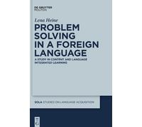 Lena Heine Problem Solving in a Foreign Language (Copertina rigida)