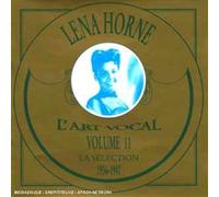Lena Horne - l'art Vocal/Vol.11 [Import]