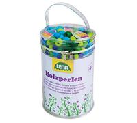 Lena- Perlenkit Ape Legno Perline, Multicolore, 32003