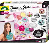 Lena- Lovely Pin Animali Spillo Set, Multicolore, Medium, 42564