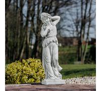 Lena mitologia greca statua in pietra 95 cm 48 kg grigio cemento bianco antigelo