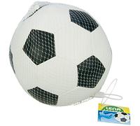 Lena Morbido Palloni da Calcio, Colore Nero/Bianco, 62178